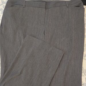 Lane Bryant Gray Wide Leg Pants
